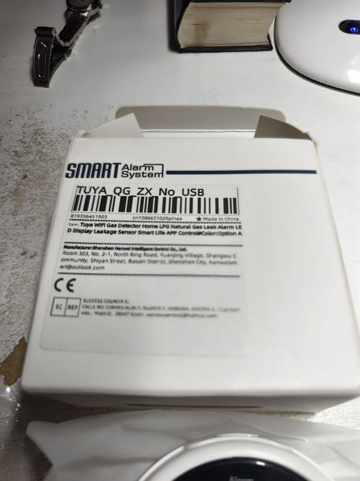 Tuya Wi-Fi детектор газа, сигнализация утечки природного газа