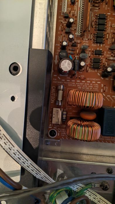 NEC НЕК плазма 42д разборка