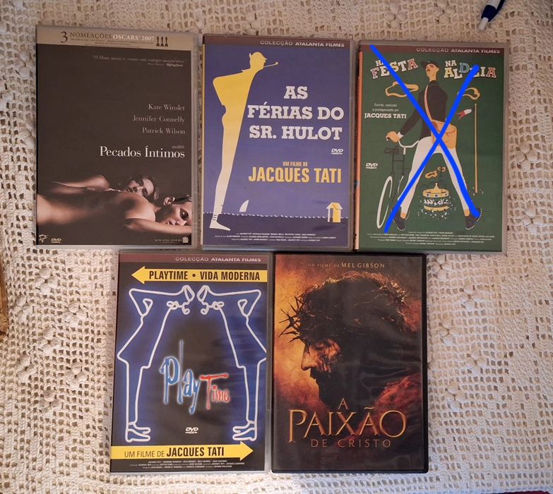 Lote de filmes DVDs