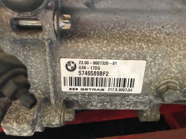 Caixa de velocidades Manual BMW 118D F20 F21