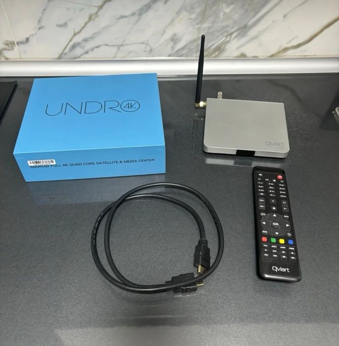 TV Box Android Qviart Undro 4K