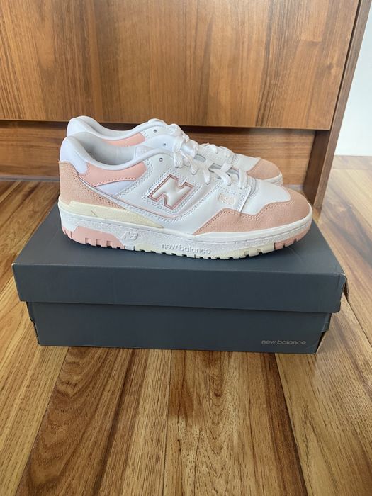 New Balance 550 White Pink Sea Salt 40
