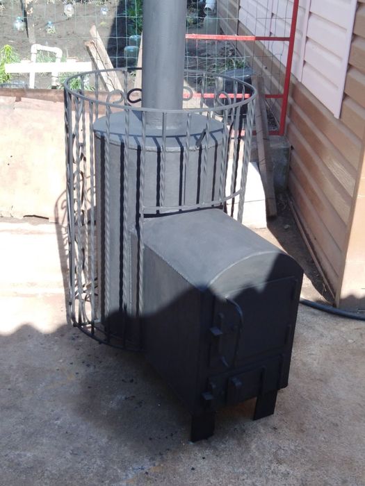 Печь для баньки, сауны экономные