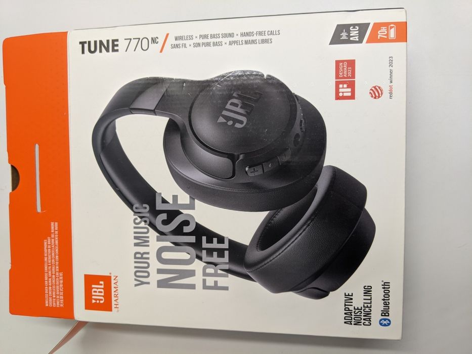 Słuchawki bezprzewodowe JBL Tune 770NC Czarny