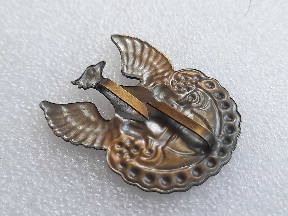 Orzełek Wojsko Polskie legionowy na czapkę (metalowy)