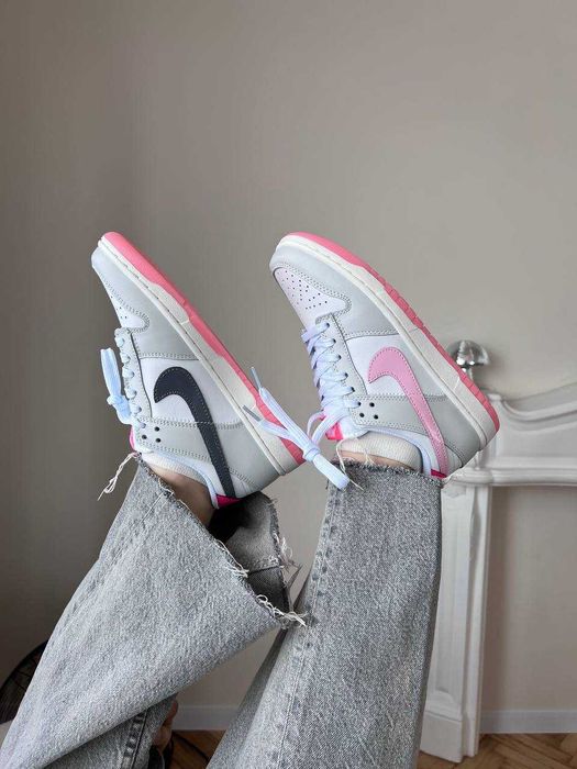 Женские кроссовки Nike SB dunk grey / Найк СБ данки серые 37 38 39