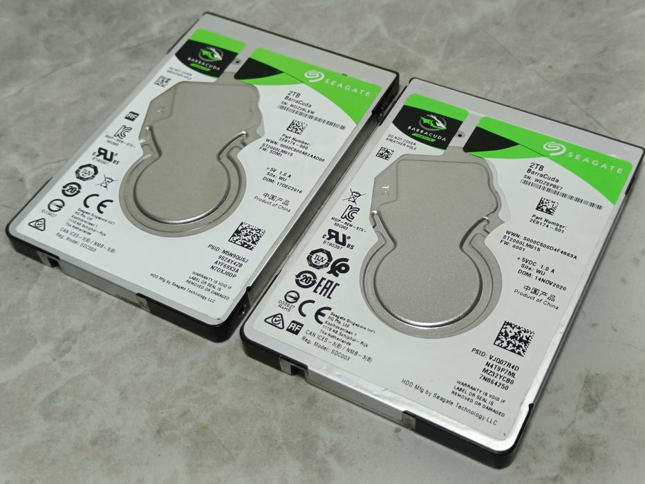 Hard Disk HDD диск 2.5 Seagate 2TB BarraCuda до ПК, НОУТА або PS