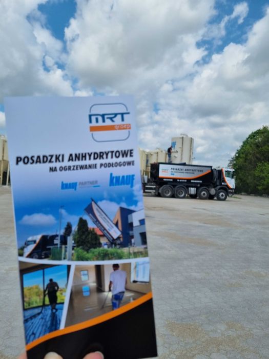 Posadzki ANHYDRYTOWE, pianobeton, styrobeton