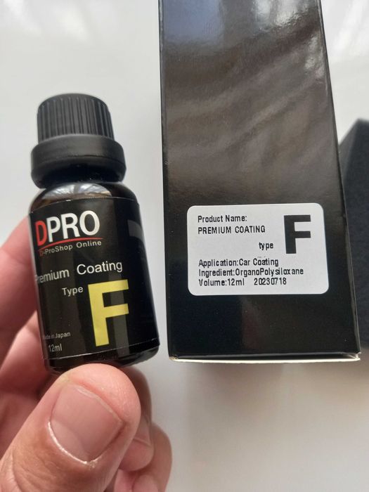 Dpro typeF нанокерамика жидкое стекло керамическое покрытие рідке скло