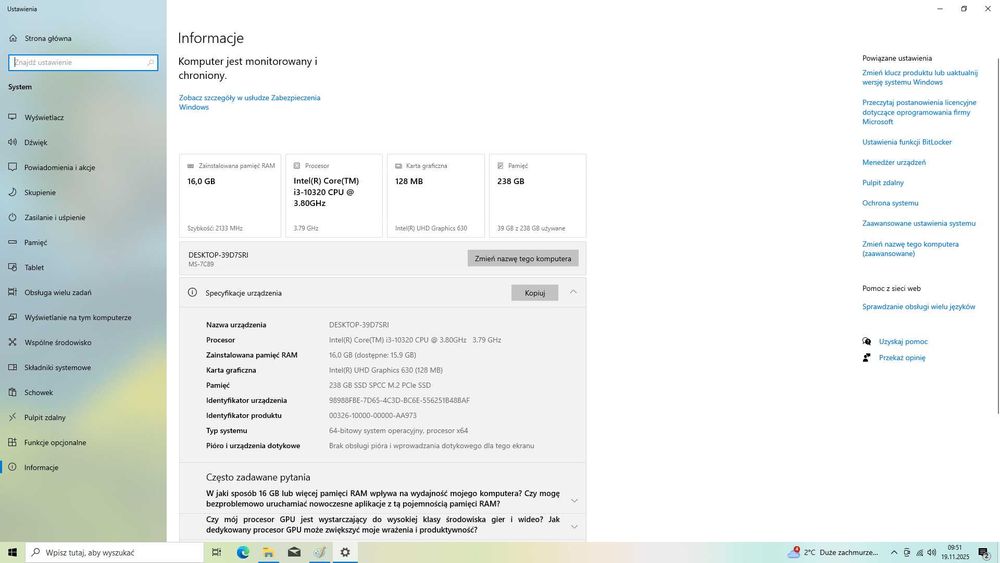 Komputer stacjonarny – kompletny, dopracowany zestaw gotowy do pracy