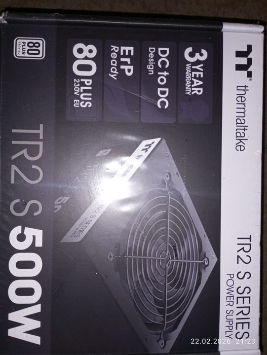 Блок питания Thermaltake TR2 S 500W (PS-TRS-0500NPCWEU-2)