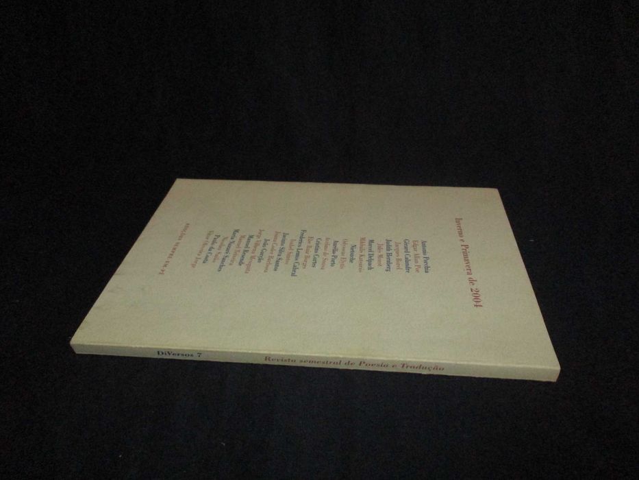 Livro Di Versos 7 Revista Semestral de Poesia e Tradução
