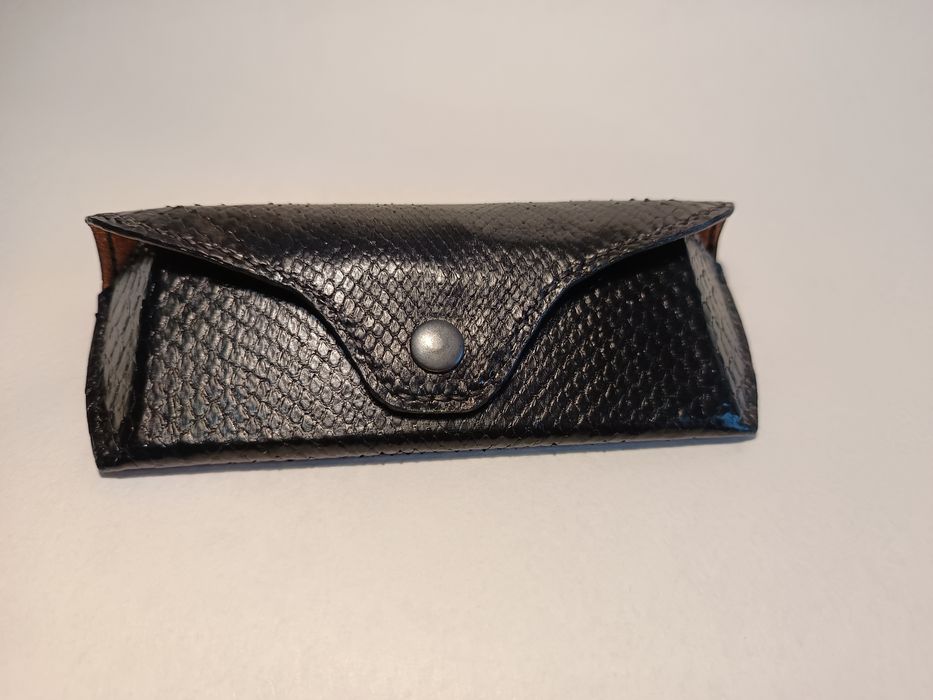 Чохол для окулярів handmade, шкіра пітона