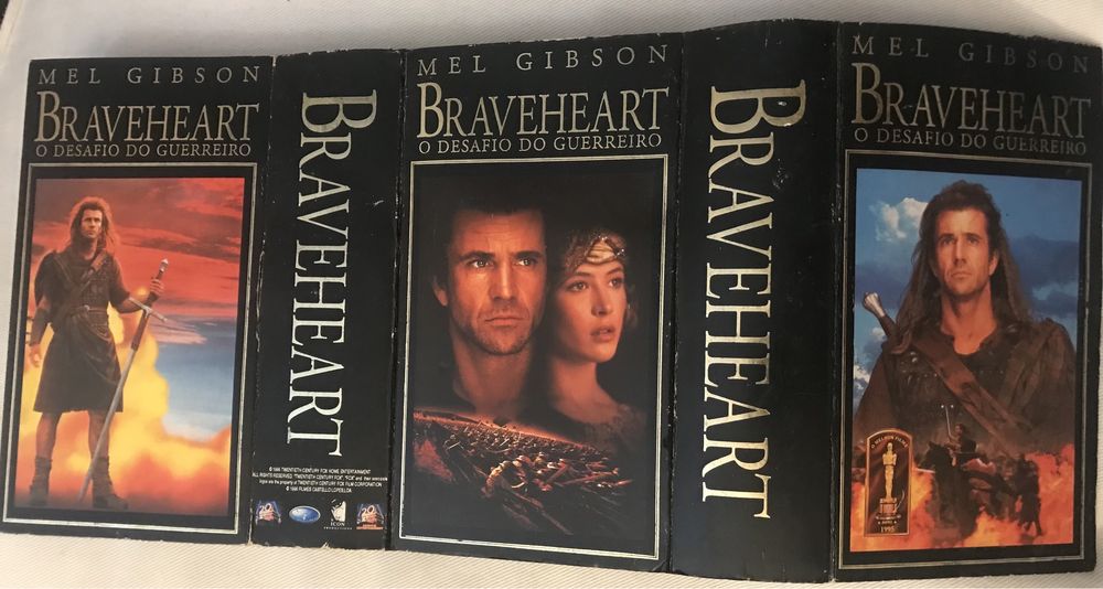 Vhs Braveheart com Mel Gibson