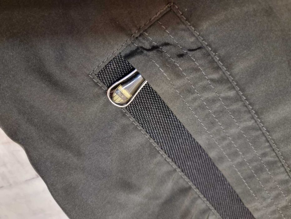 Kurtka gore tex przejściowa Bugatti M/ L (25) ciemnozielona parka