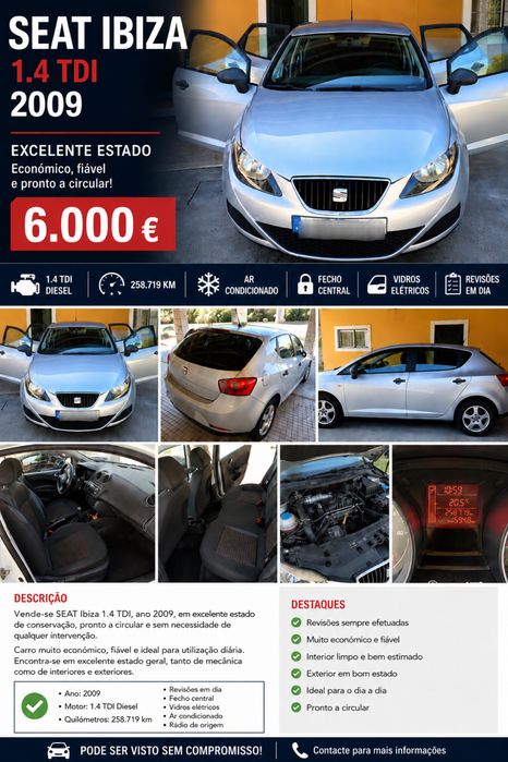 Seat Ibiza 1.4 Tdi