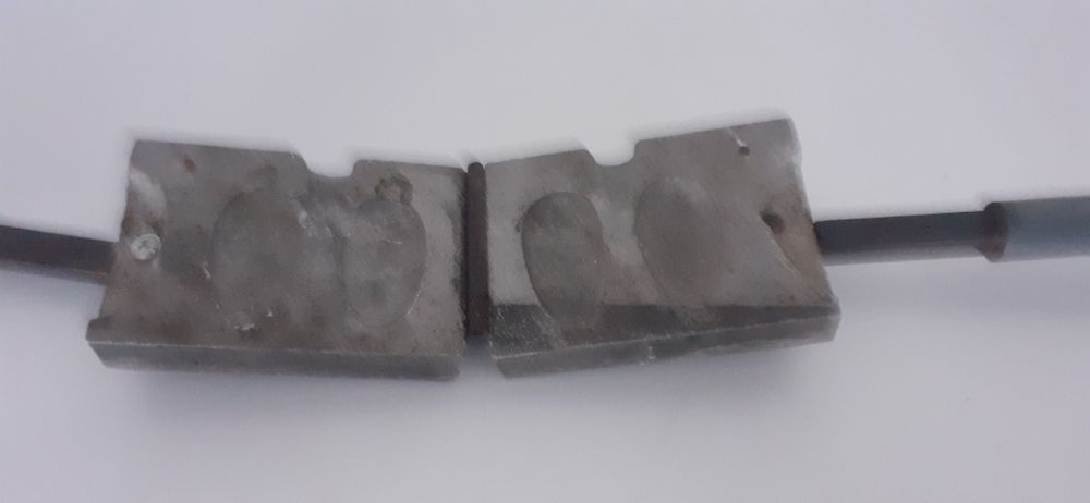 Molde para chumbadas