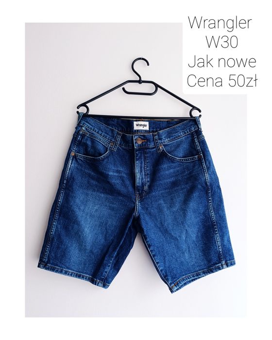 Spodenki jeansowe męskie Wrangler rozmiar w30