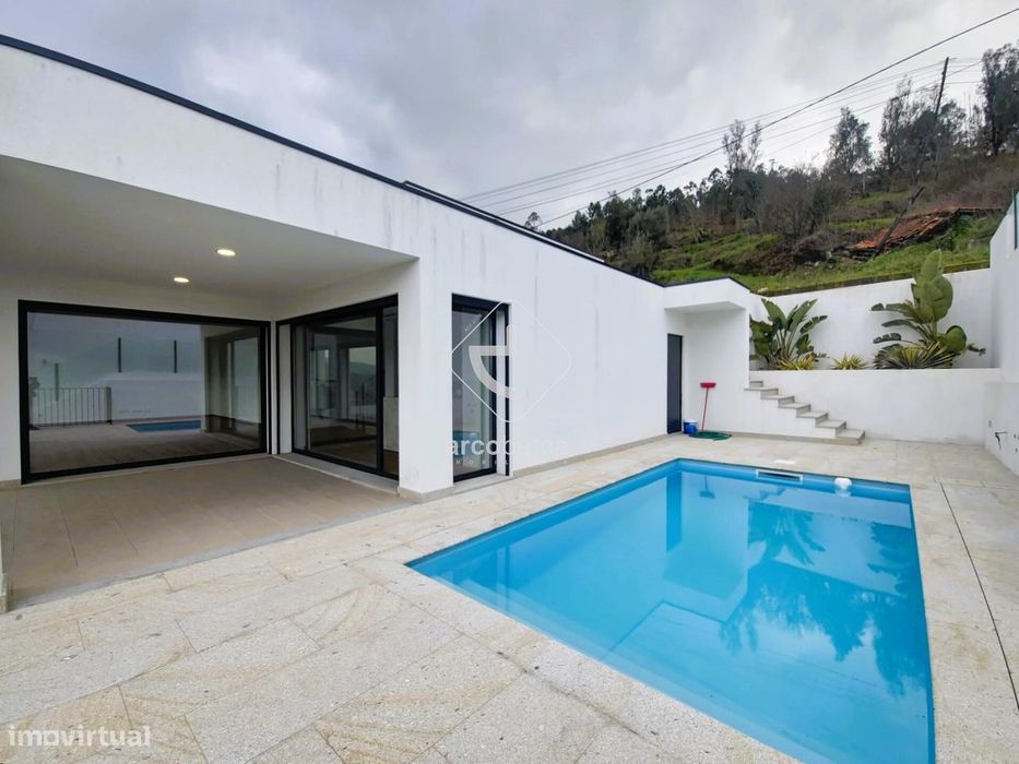 Moradia T3 Contemporânea com Piscina - Ribeira - Ponte de Lima