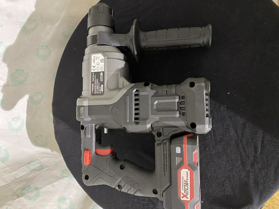 Перфоратор безщітковий акумуляторний. Parkside PKHAP 20 Li a 1