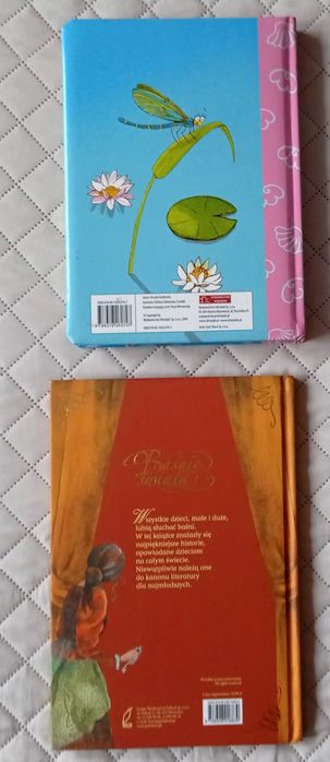 2x książka dla dzieci -bajki twarda oprawa. Baśnie dla dzieci.jak nowe