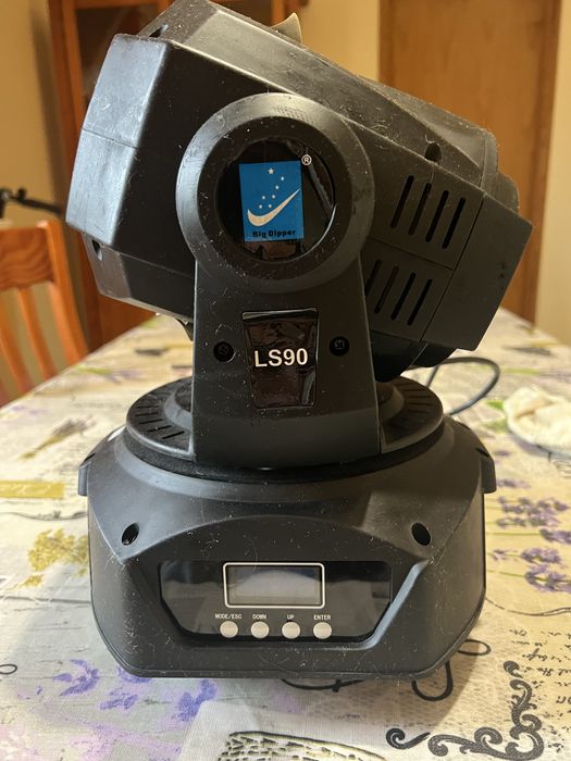 Rôbo de luzes Big dipper LS90 dmx