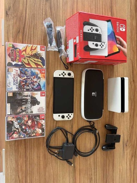 Sprzedam Nintendo Switch OLED 64GB + gry