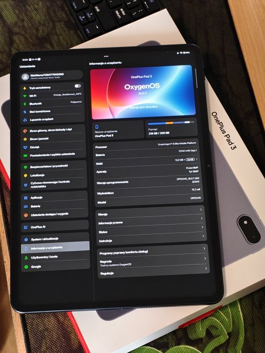 One Plus Pad 3 i Oppo Reno FS 15