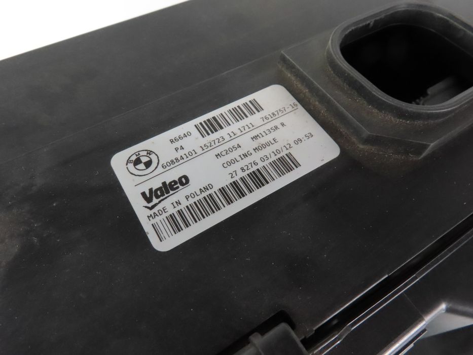 Conjunto Radiadores Bmw 5 Ref: 17118672011
