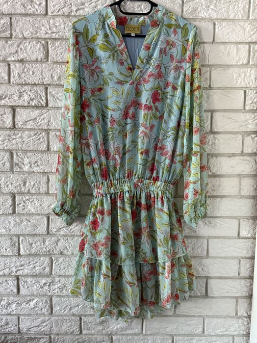 Clooe cocquette sukienka mini boho rozm. S/M