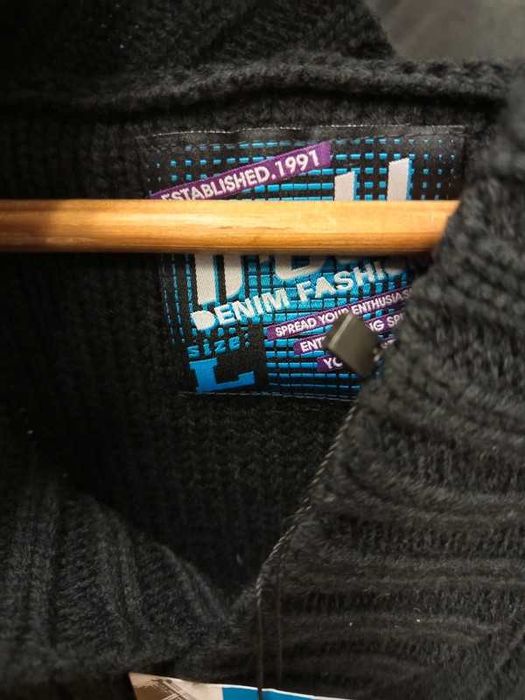 #570 Nowy sweter męski Troll z kapturem