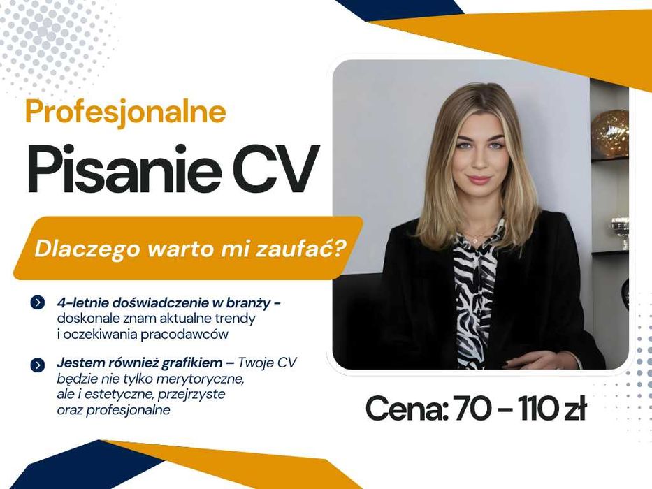 Pisanie CV i listów motywacyjnych – profesjonalne CV do pracy