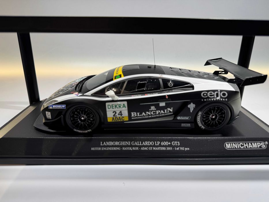 1:18 Lamborghini Gallardo LP600+ GT3 Reiter Engineering [Minichamps]
