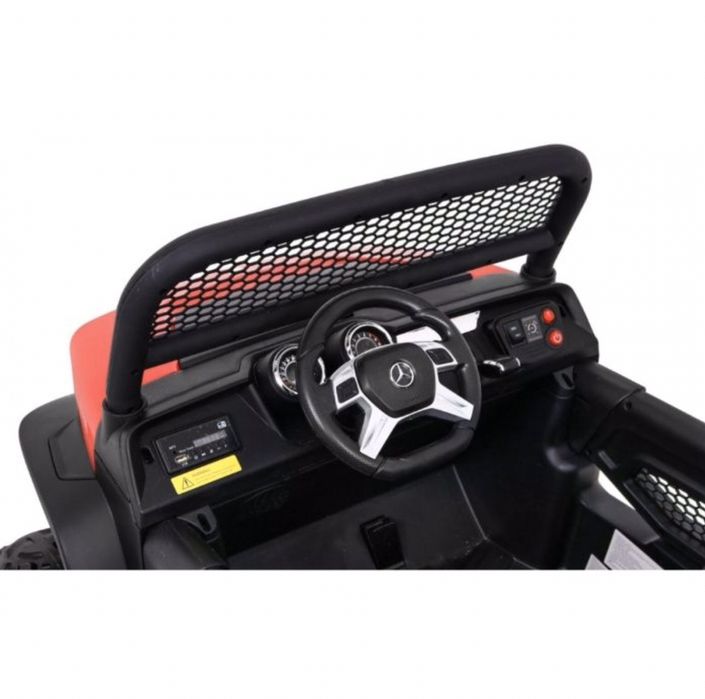 Auto na akumulator dwuosobowe Mercedes Unimog z napędęm 4x4 180W
