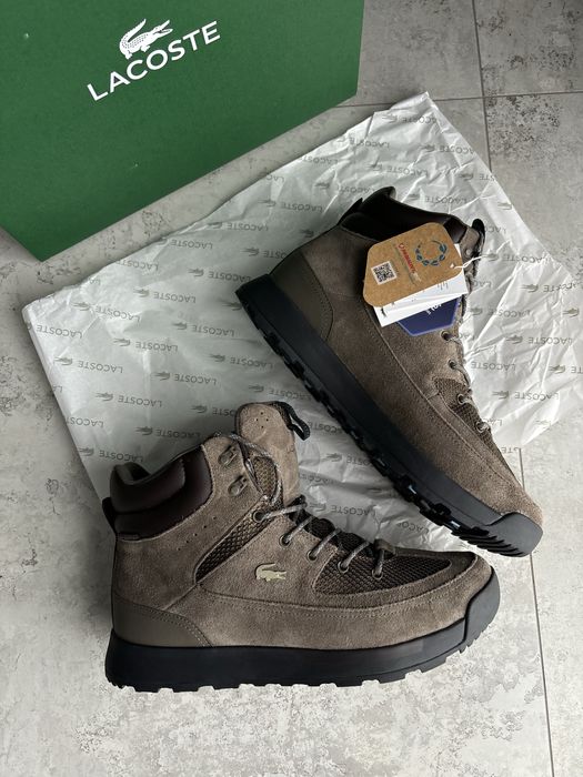 Чоловічі черевики Lacoste 41,43 лакост оригінал мужские ботінки