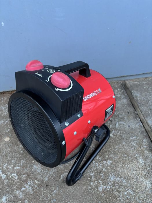 Тепловентелятор SAKUMA, теплова гармата 3 кВ.