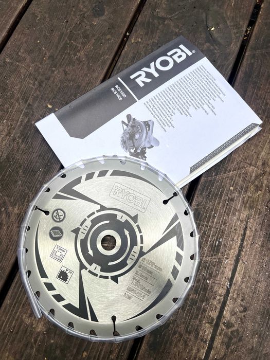 Piła Ryobi RCS1600, 1600W + tarcze 190mm + walizka