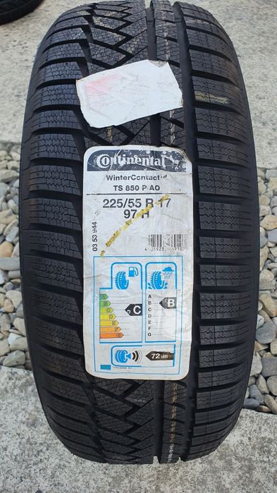 225/55 R17  1шт Continental (Континенталь) Авторезина, шини.