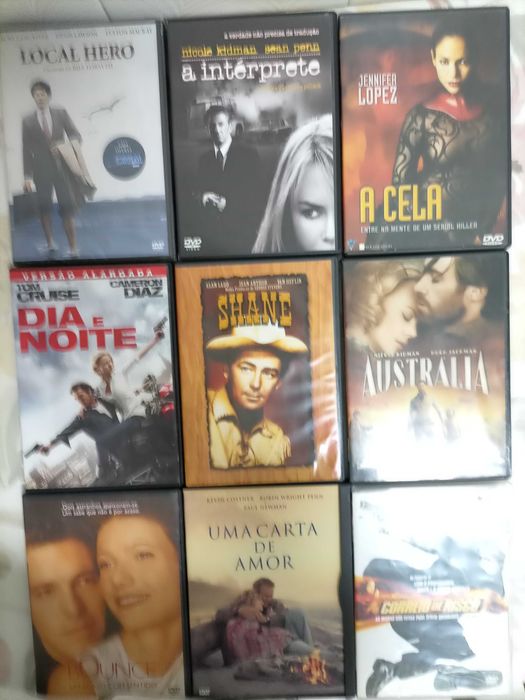Filmes em DVD Originais de vários géneros