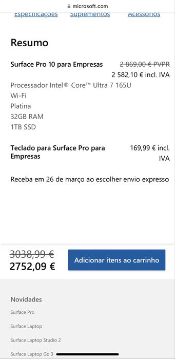 Microsoft Surface Pro 10