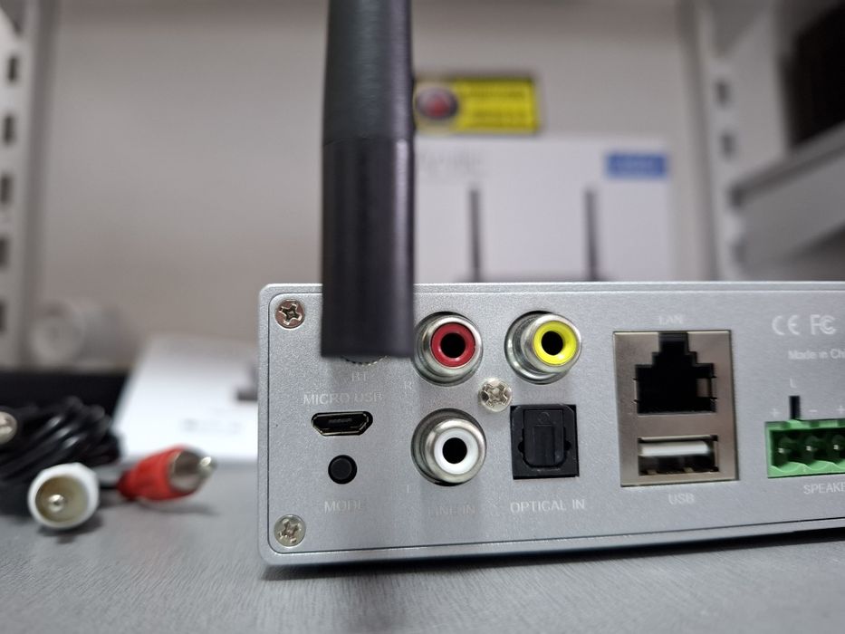 Р-в! Стерео усилитель Arylic A50+. Wi-Fi, BT, FLAC, AirPlay