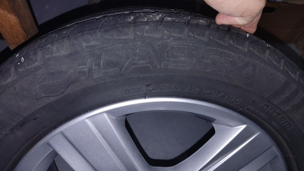 Jantes com pneus Originais VW 16