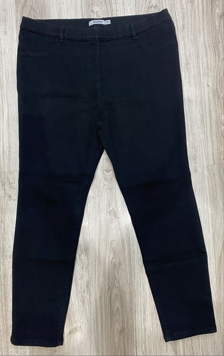 Czarne jegginsy debenhams 46 xxl-xxxl