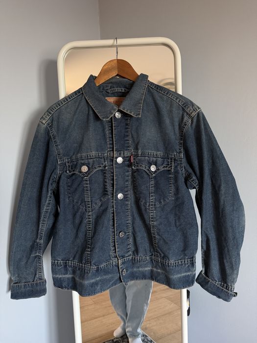 Oryginalna kurtka Levi’s – sztruks / jeans style – unisex