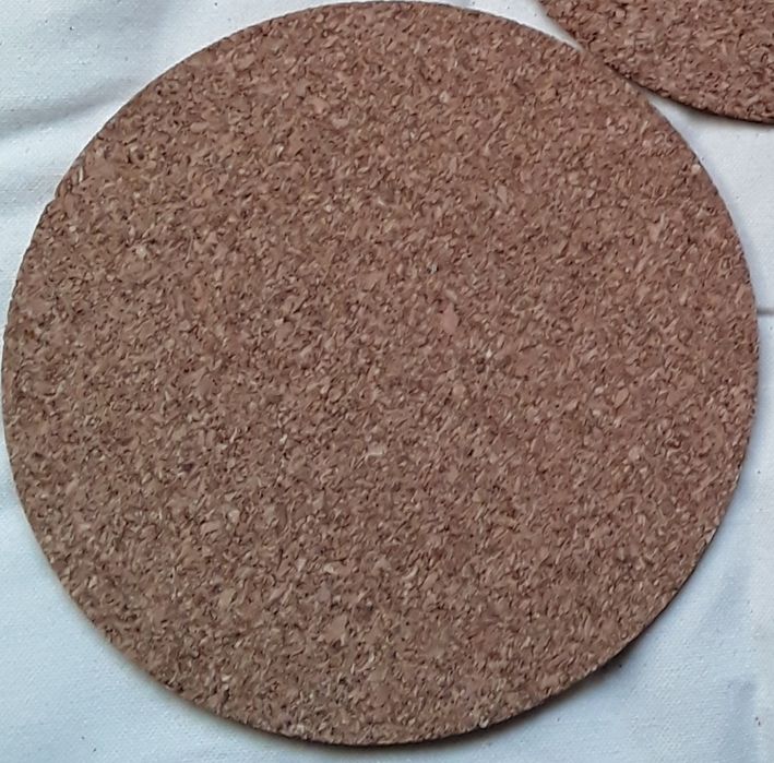 Bases artesanais em cortiça para tachos, redondas e quadradas