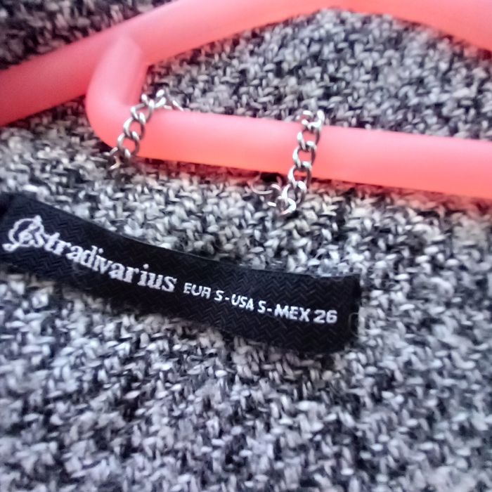 Casaco cinzento médio