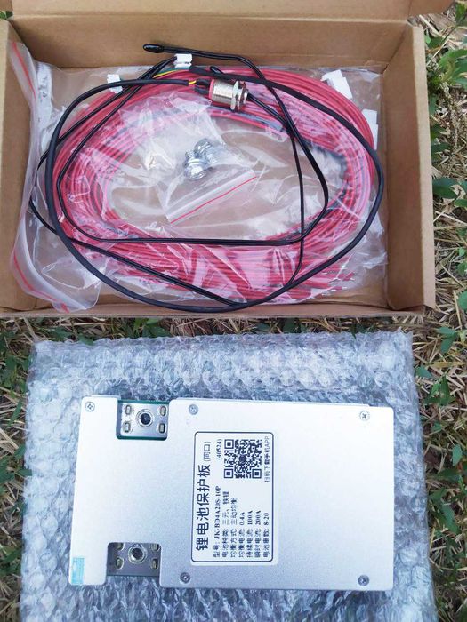 JK BMS Smart 60А 100A 200A 3s-8s, 7s-24s Li-ion, LiFePo4, дісплеї