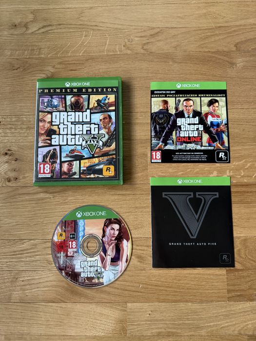 Gra GTA V Grand Theft Auto V Polska Wersja PL Xbox One S X Series