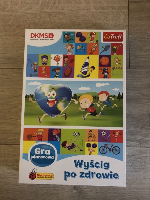 Gra planszowa wyścig po zdrowie