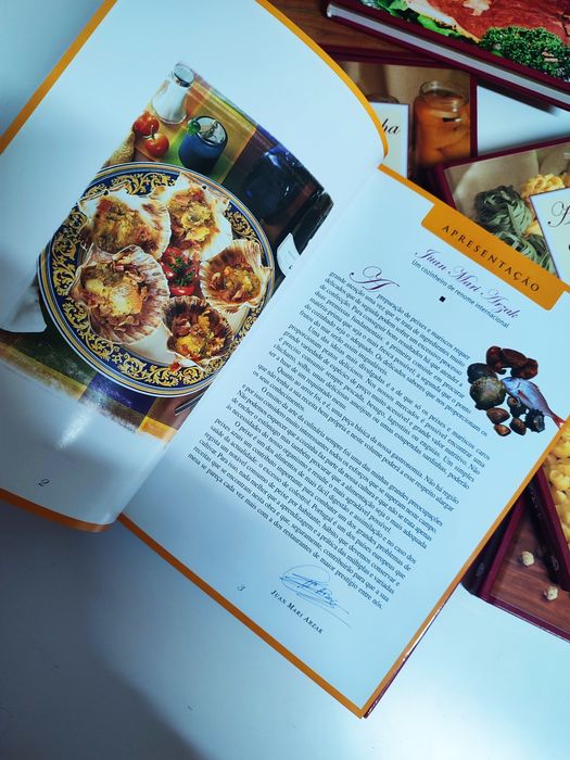 Colecção de livros de culinária